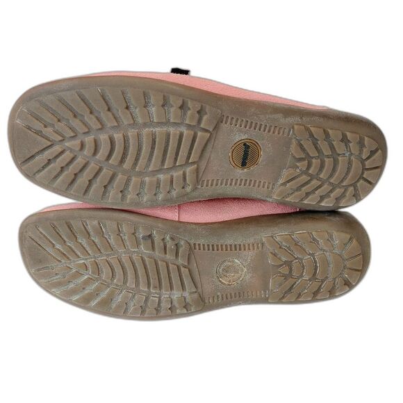 VTG 60s 70s 80s Sporto Pink Suede Buckle Loafers Sz 7.5 - Picture 7 of 11